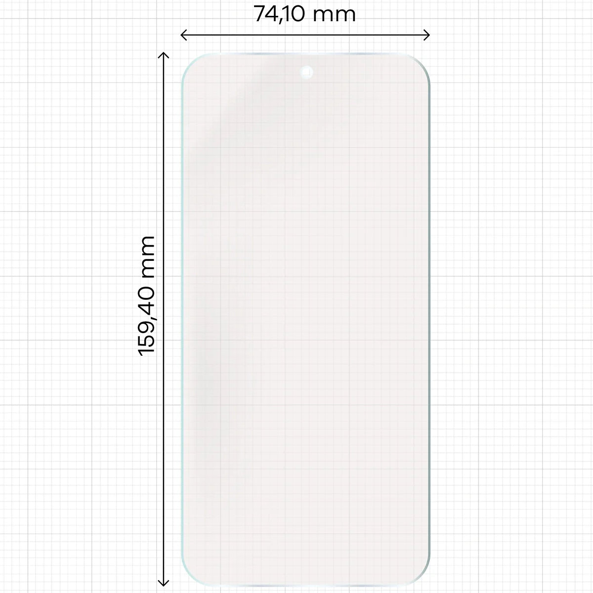 Matte Folie für Xiaomi POCO F8 Ultra, Bizon Film Sun, 1 Stück