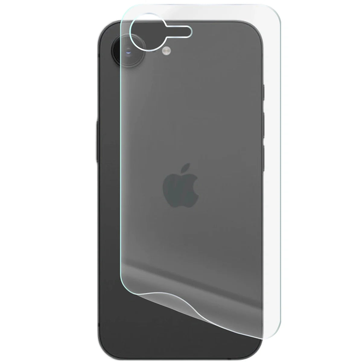 Hydrogel Folie für die Rückseite für iPhone 17e / 16e, Bizon Film Hydrogel Back, 1 Stück