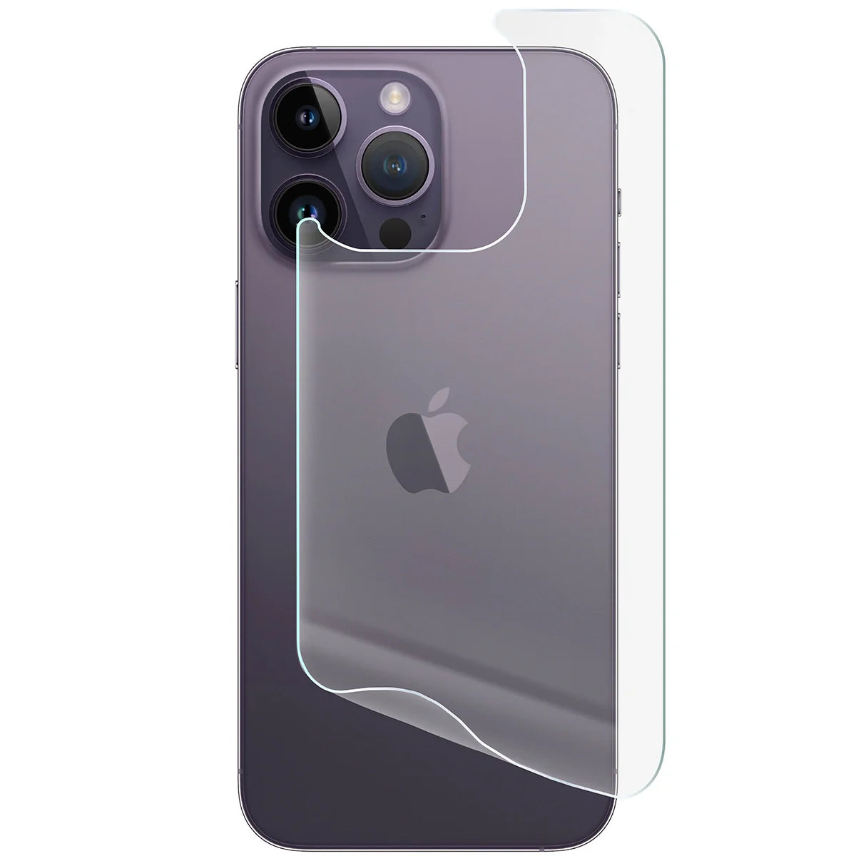 Hydrogel Folie für die Rückseite für iPhone 14 Pro, Bizon Film Hydrogel Back, 1 Stück