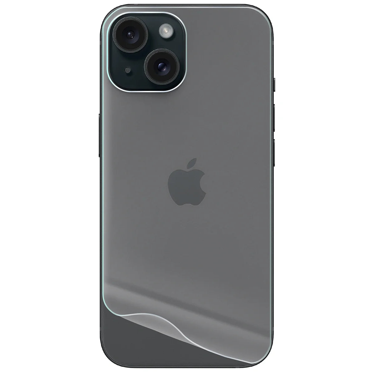 Hydrogel Folie für die Rückseite für iPhone 15, Bizon Glass Hydrogel Back, 1 Stück