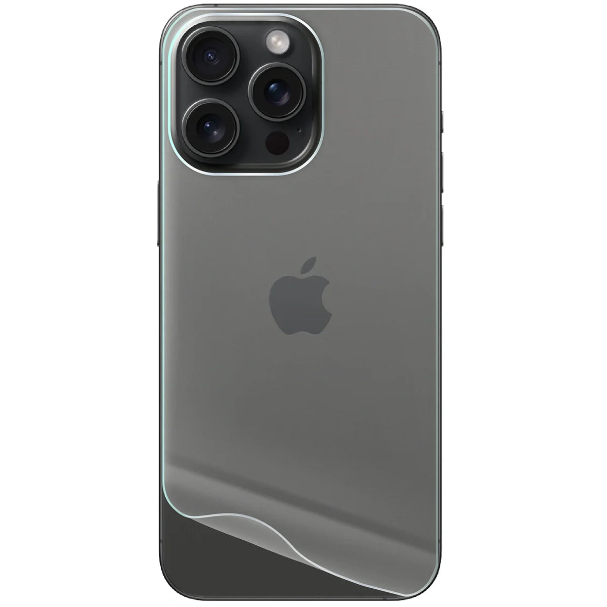 Hydrogel Folie für die Rückseite für iPhone 15 Pro Max, Bizon Film Hydrogel Back, 1 Stück