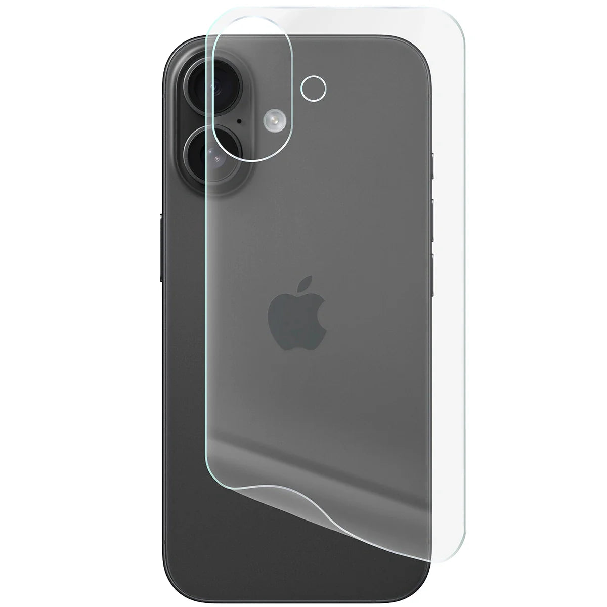 Hydrogel Folie für die Rückseite für iPhone 16, Bizon Film Hydrogel Back, 1 Stück