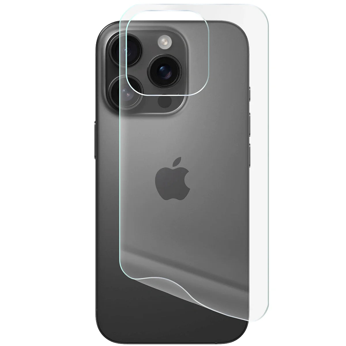 Hydrogel Folie für die Rückseite für iPhone 16 Pro, Bizon Film Hydrogel Back, 1 Stück