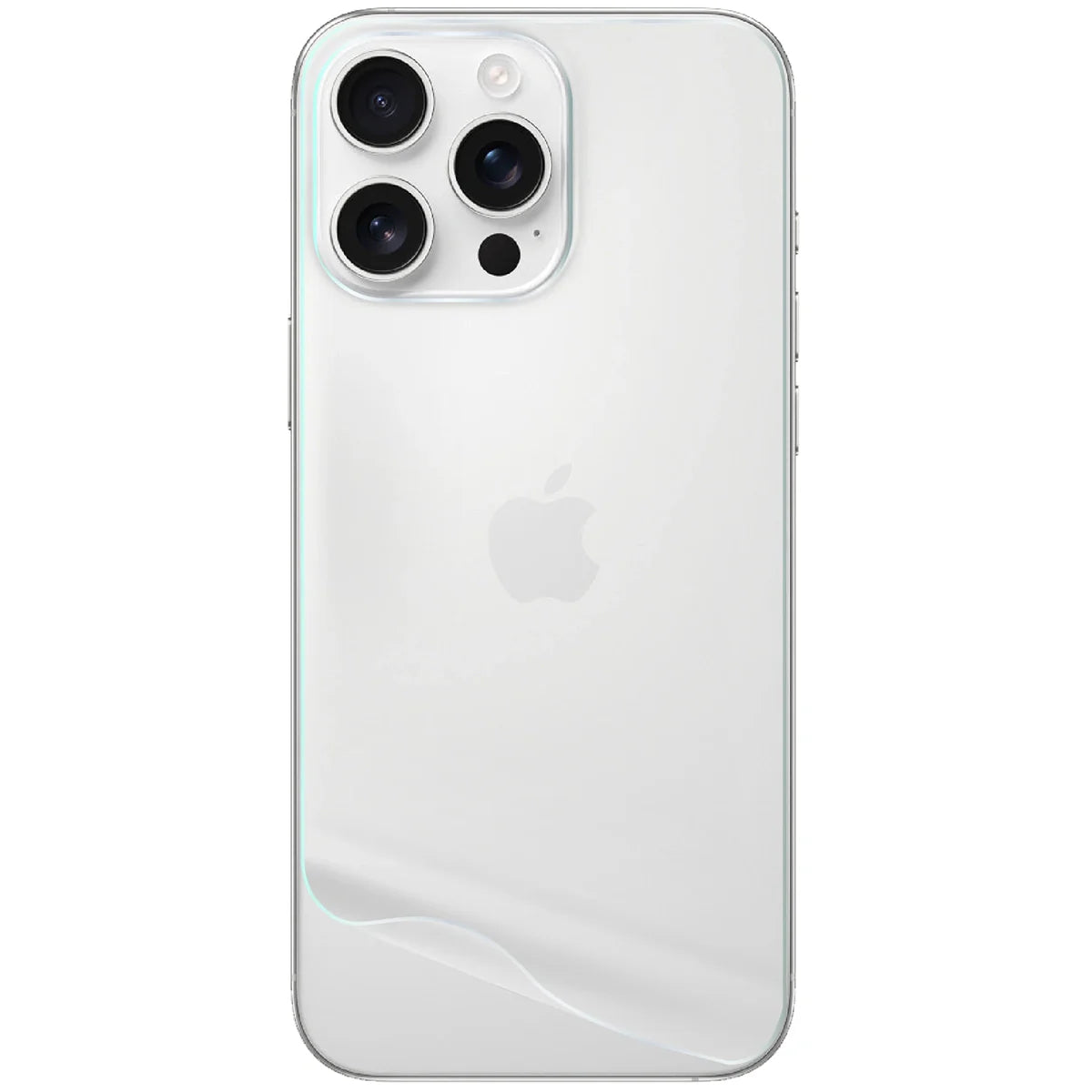 Hydrogel Folie für die Rückseite für iPhone 16 Pro Max, Bizon Film Hydrogel Back, 1 Stück