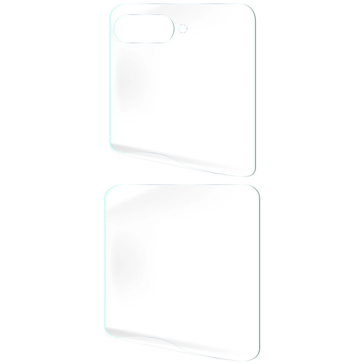 Hydrogel Folie für Rückseite Bizon Film Hydrogel Back für Motorola Razr 50 Ultra, 1 Stück