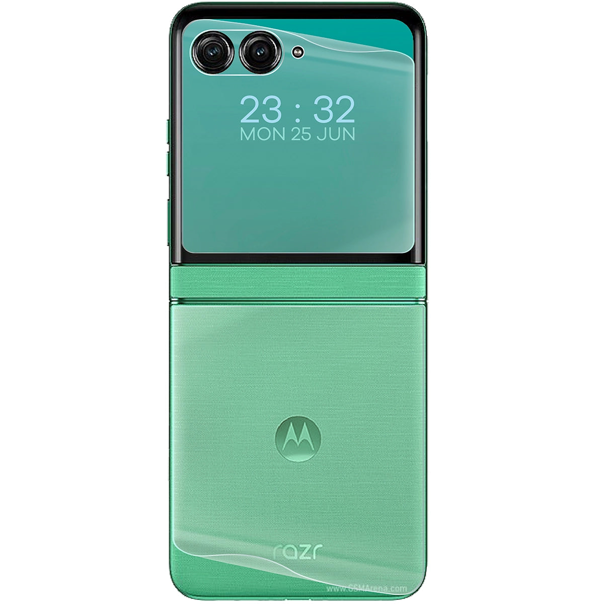 Hydrogel Folie für Rückseite Bizon Film Hydrogel Back für Motorola Razr 60, 1 Stück