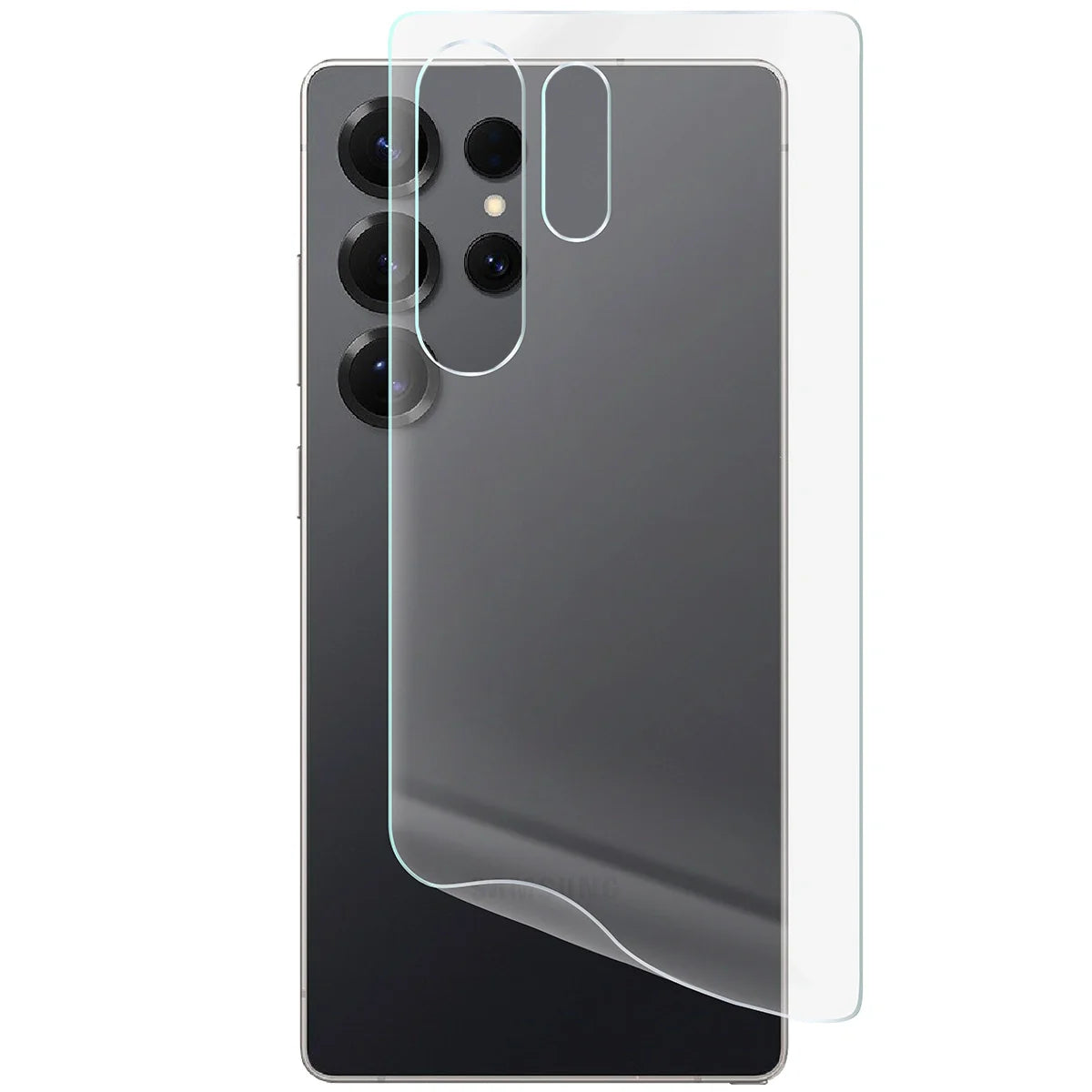 Hydrogel Folie für die Rückseite für Galaxy S25 Ultra, Bizon Glass Hydrogel Back, 1 Stück