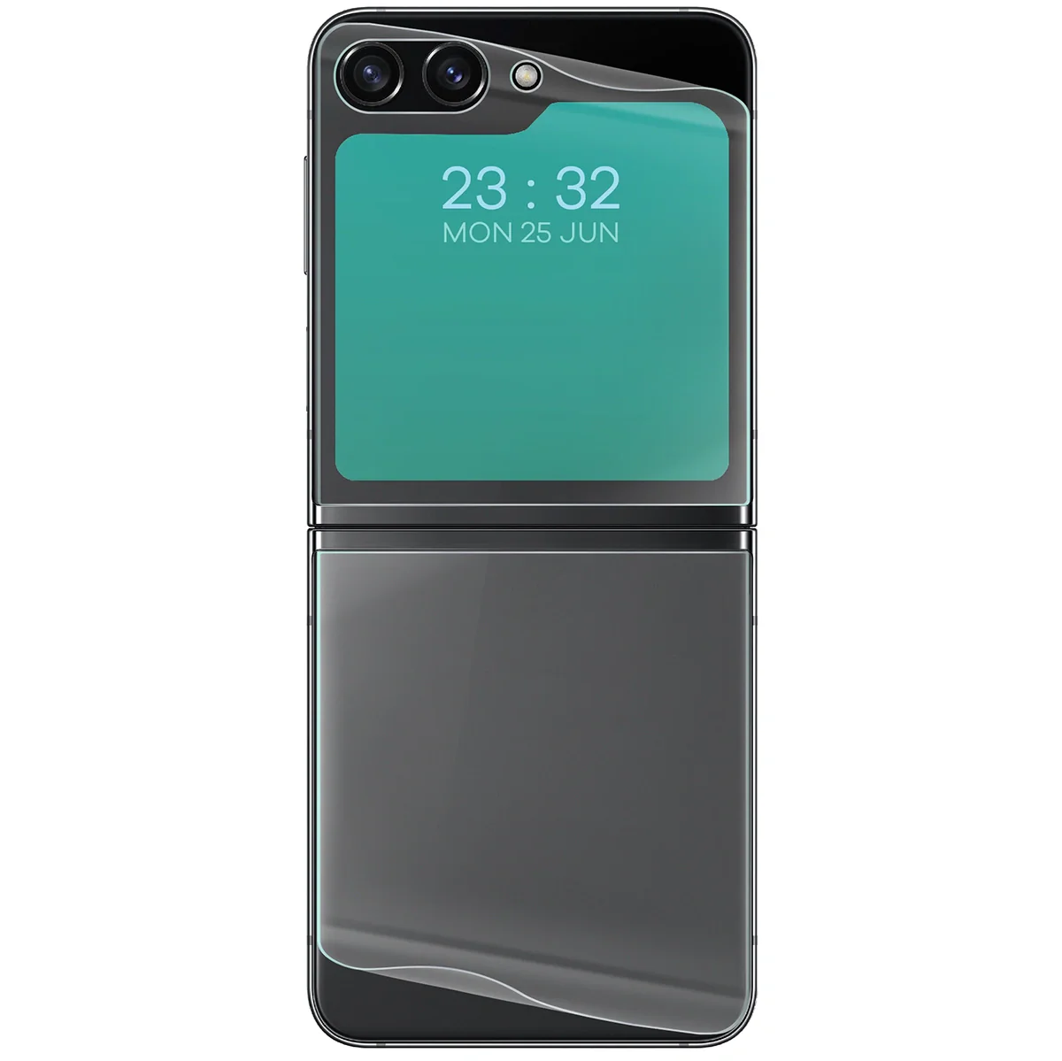 Hydrogel Folie für die Rückseite für Galaxy Z Flip5, Bizon Film Hydrogel Back, 1 Stück