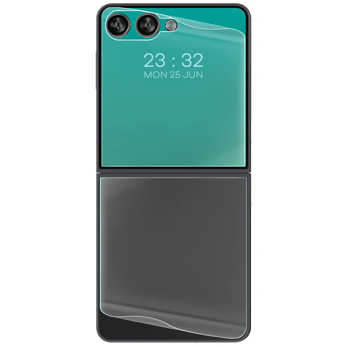 Hydrogel Folie für die Rückseite für Galaxy Z Flip7, Bizon Film Hydrogel Back, 1 Stück