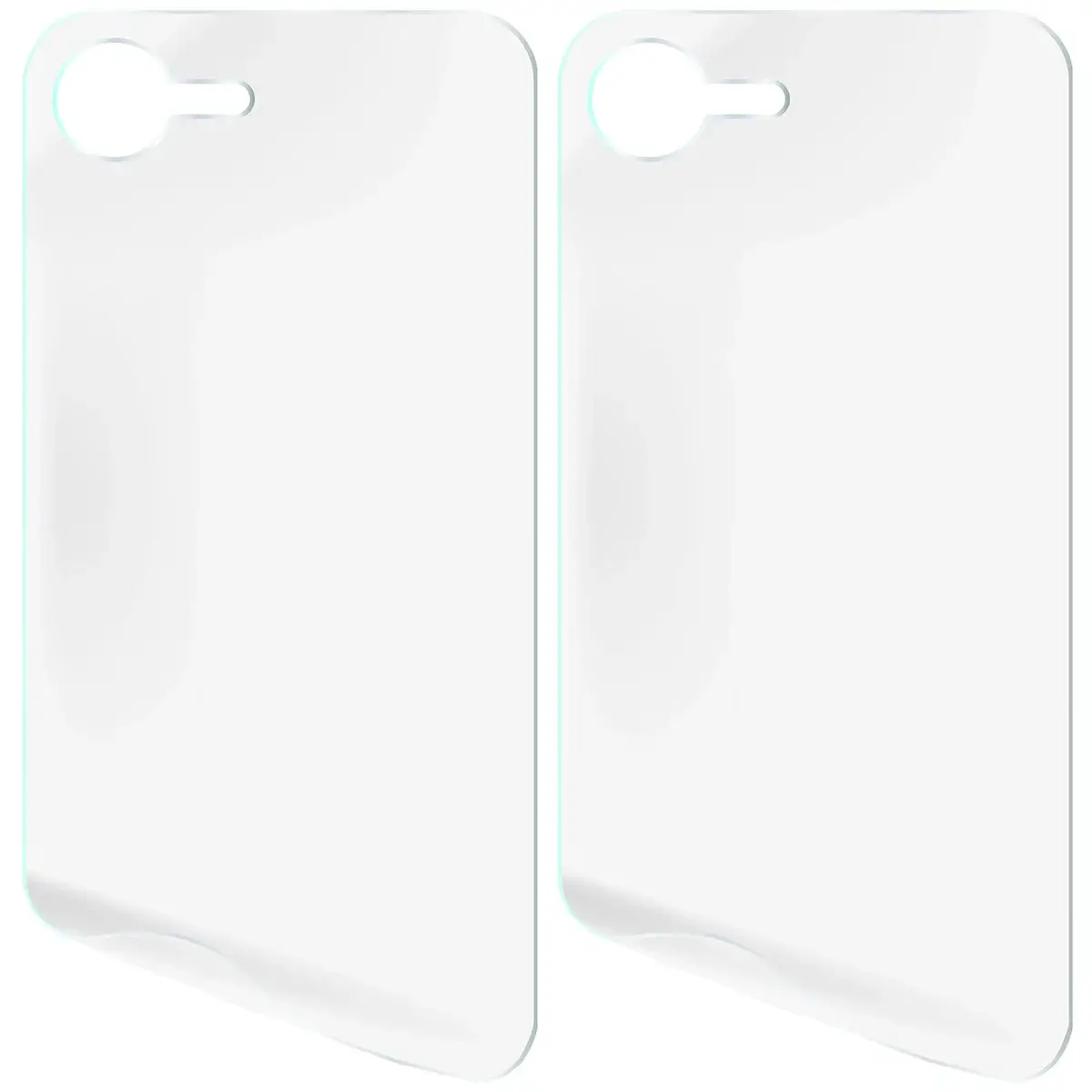 Hydrogel Folie für die Rückseite für iPhone 17e / 16e, Bizon Film Hydrogel Back Duo, 2 Stück