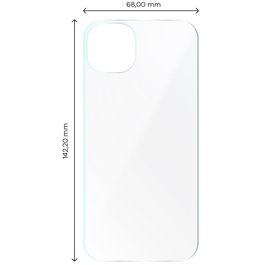 Hydrogel Folie für die Rückseite Bizon Glass, iPhone 13, 2 Stück