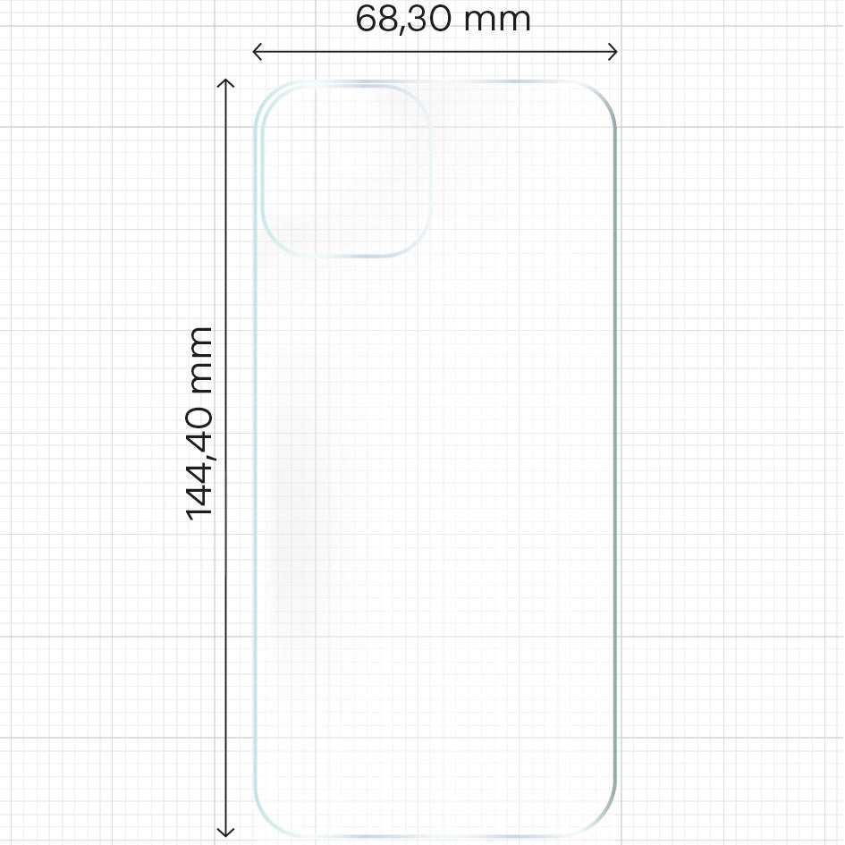 Hydrogel Folie für die Rückseite Bizon Film Hydrogel Back Duo für iPhone 15, 2 Stück