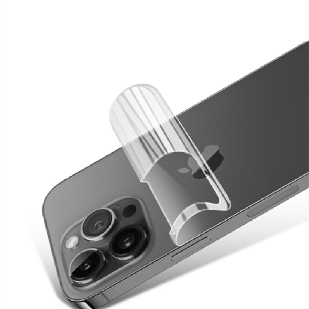 Hydrogel Folie für die Rückseite für iPhone 16 Pro, Bizon Film Hydrogel Back Duo, 2 Stück
