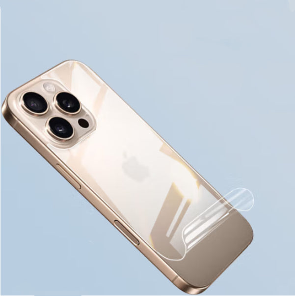 Hydrogel Folie für die Rückseite für iPhone 16 Pro, Bizon Film Hydrogel Back Duo, 2 Stück