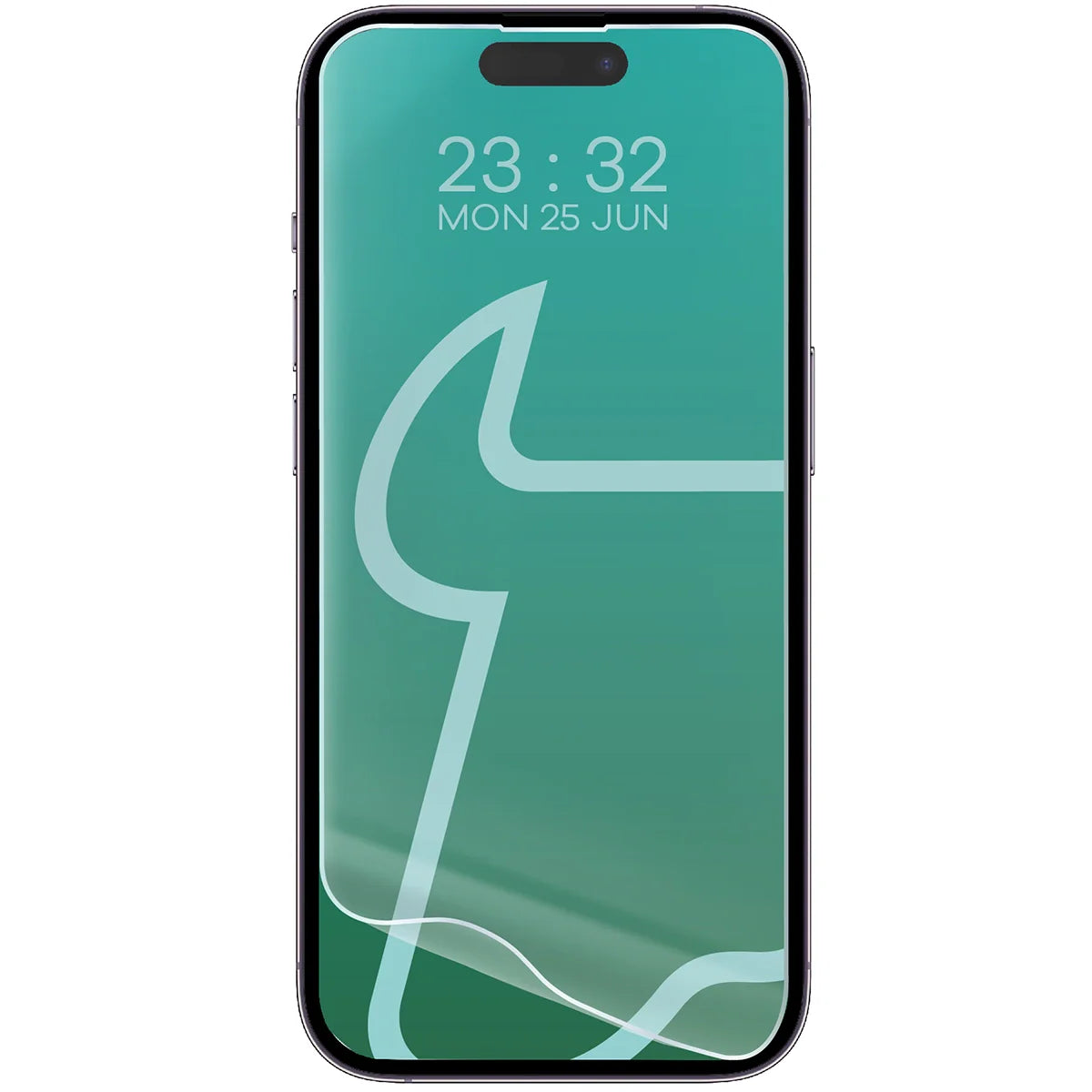 Hydrogel Folie für den Bildschirm für iPhone 14 Pro, Bizon Film Hydrogel Front, 1 Stück