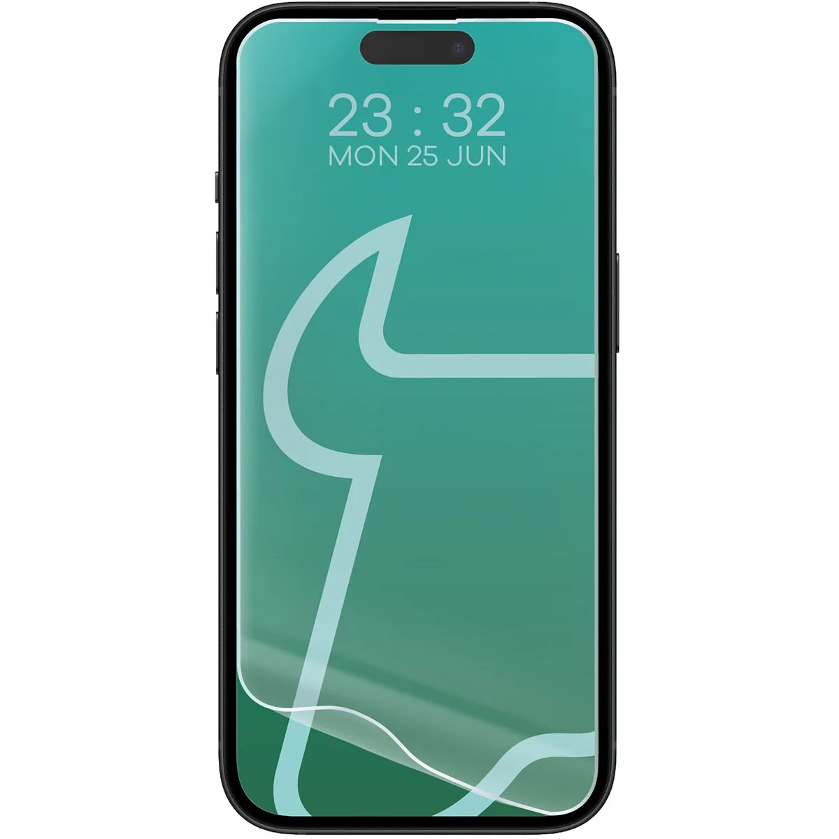 Hydrogel Folie für den Bildschirm für iPhone 15 / 15 Pro / 16 , Bizon Glass Hydrogel Front, 1 Stück