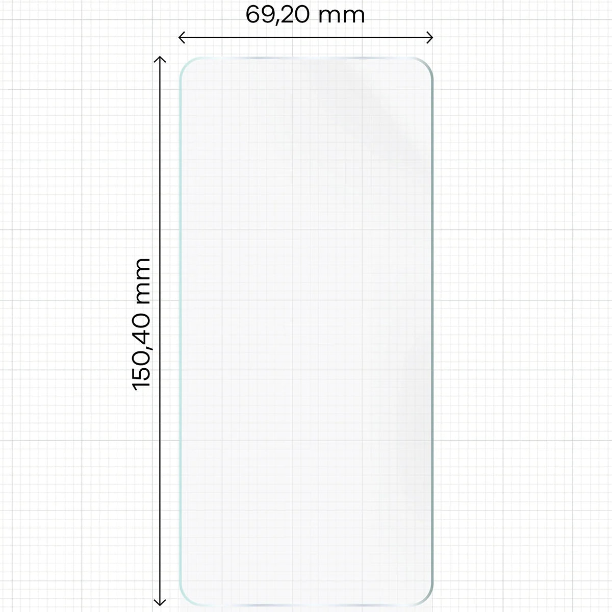 Hydrogel Folie für den Bildschirm für Google Pixel 7, Bizon Glass Hydrogel Front, 1 Stück