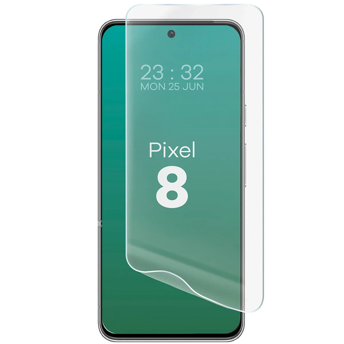 Hydrogel Folie für den Bildschirm für Google Pixel 8, Bizon Glass Hydrogel Front, 1 Stück