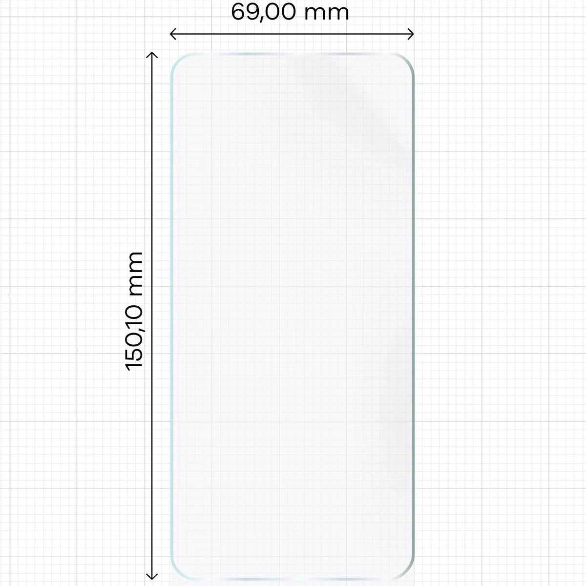 Hydrogel Folie für den Bildschirm für Google Pixel 9a, Bizon Film Hydrogel Front, 1 Stück