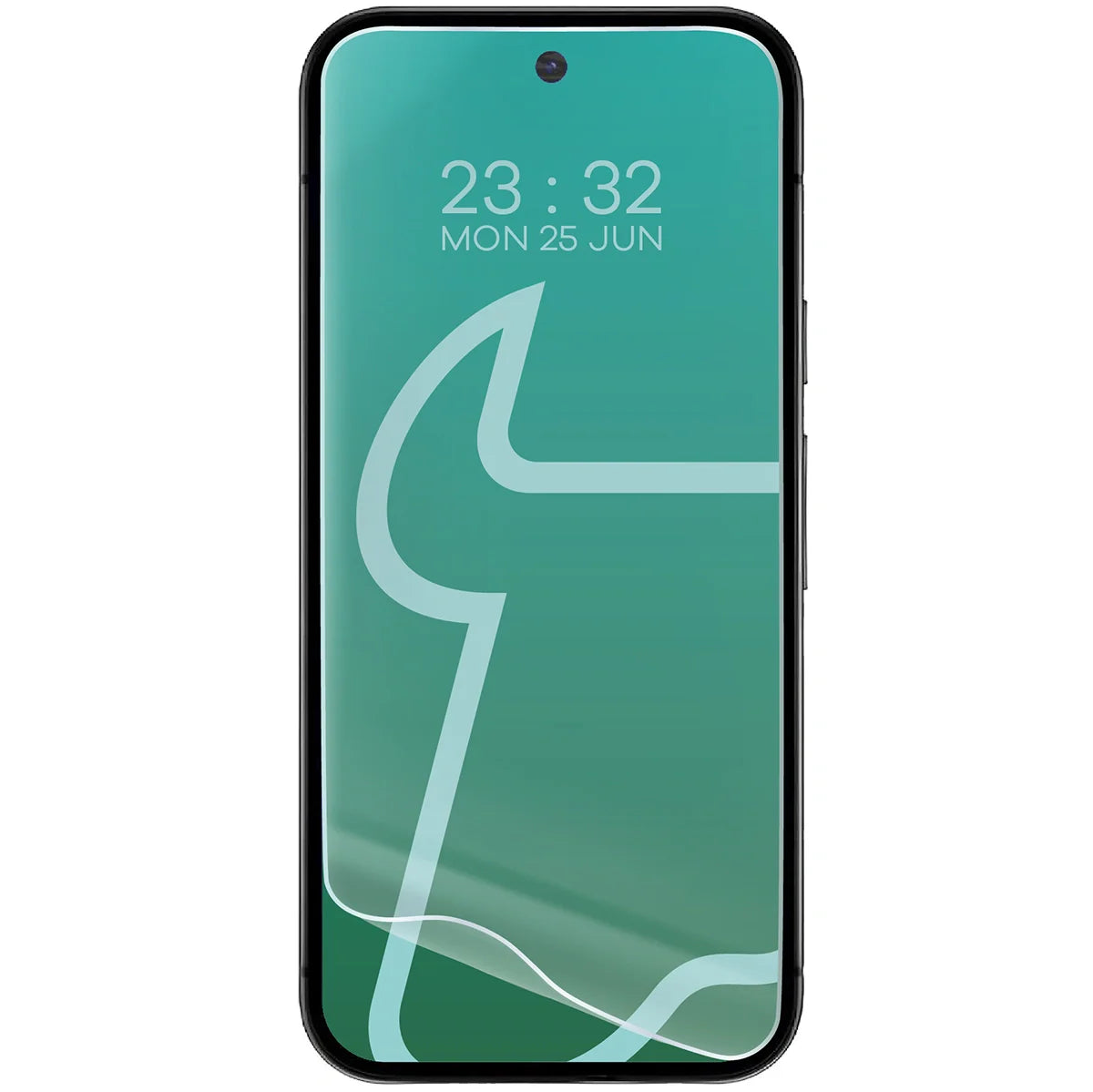 Hydrogel Folie für den Bildschirm für Google Pixel 9a, Bizon Film Hydrogel Front, 1 Stück