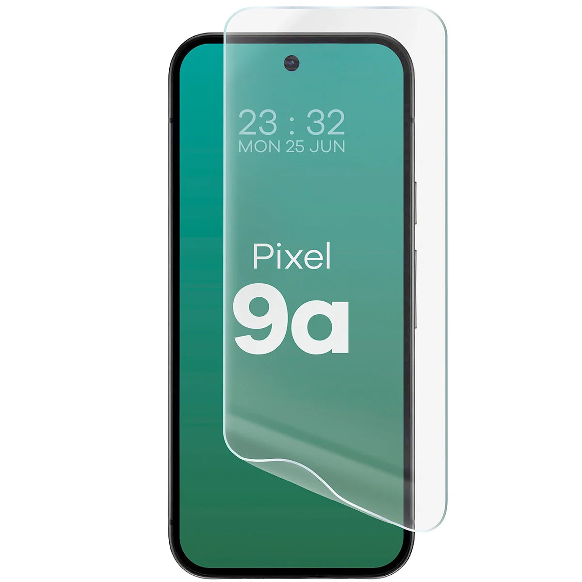 Hydrogel Folie für den Bildschirm für Google Pixel 9a, Bizon Film Hydrogel Front, 1 Stück