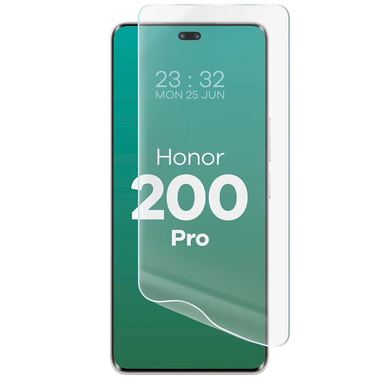 Hydrogel Folie für den Bildschirm für Honor 200 Pro, Bizon Glass Hydrogel Front, 1 Stück