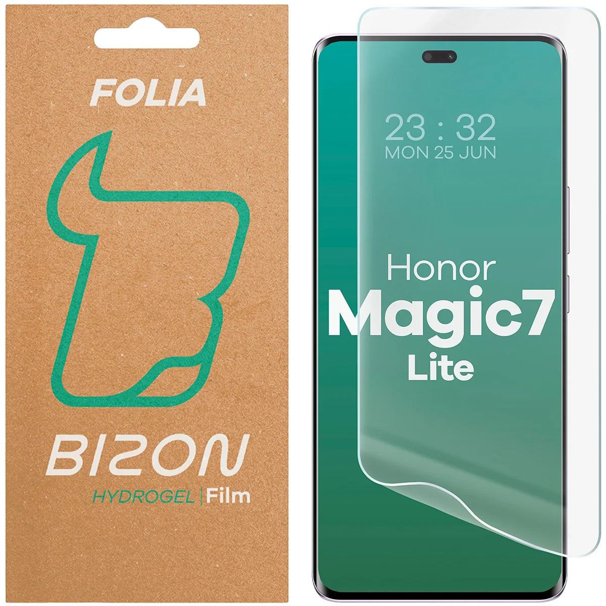 Hydrogel Folie für den Bildschirm für Honor Magic7 Lite, Bizon Glass Hydrogel Front, 1 Stück