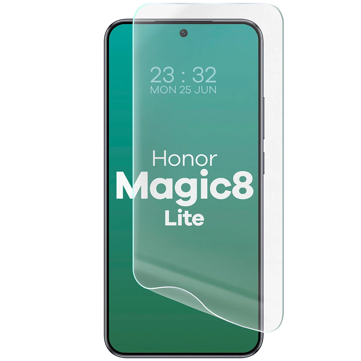 Hydrogel Folie für den Bildschirm für Honor Magic8 Lite, Bizon Film Hydrogel Front, 1 Stück