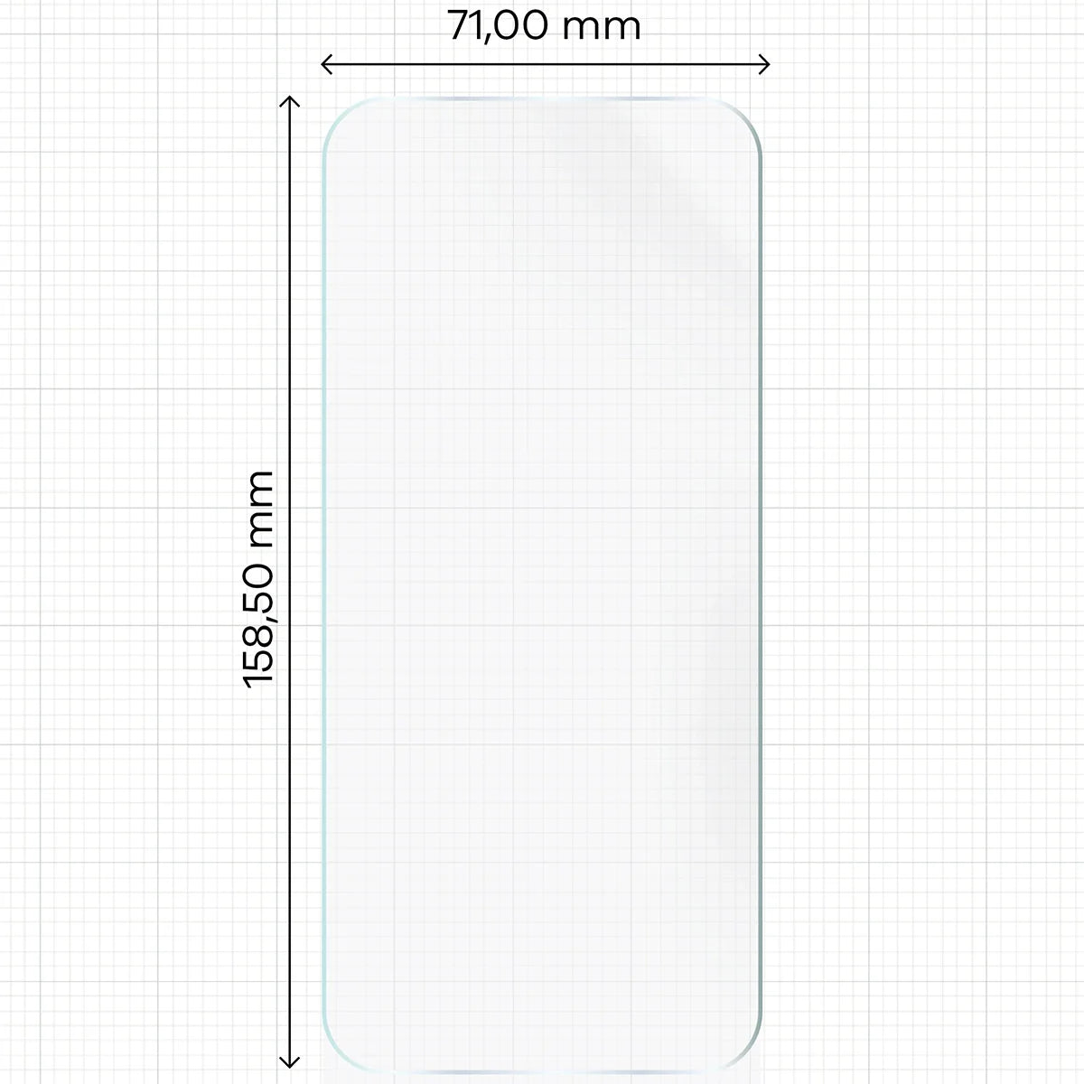 Hydrogel Folie für den Bildschirm für Huawei Pura 70 Pro / Pro Plus / Ultra, Bizon Glass Hydrogel Front, 1 Stück