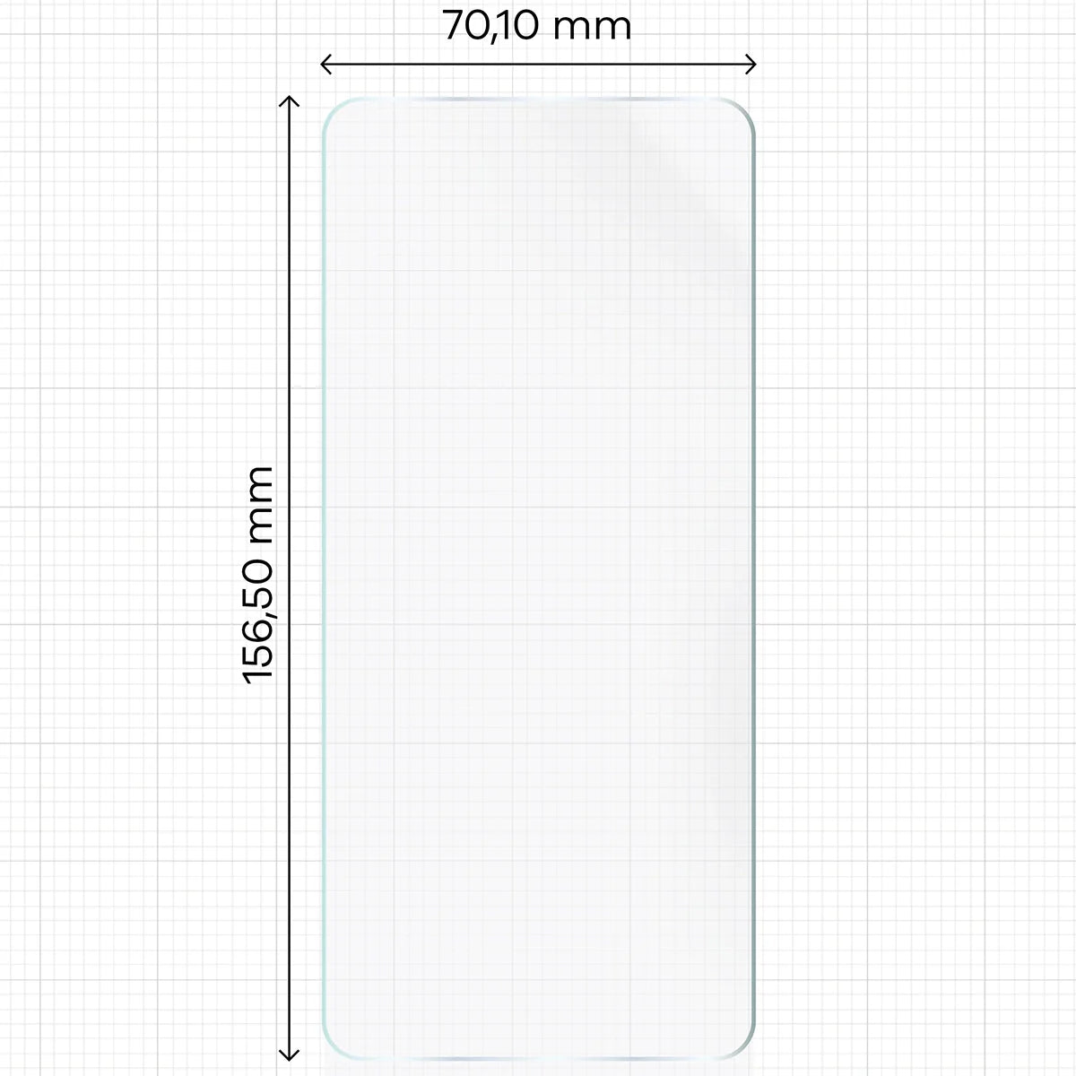 Hydrogel Folie für den Bildschirm für Motorola Edge 30 Ultra, Bizon Glass Hydrogel Front, 1 Stück