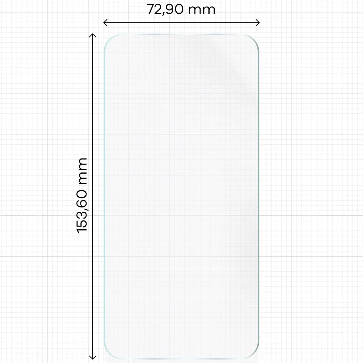 Hydrogel Folie für den Bildschirm für Motorola Edge 40 Neo, Bizon Glass Hydrogel Front, 1 Stück