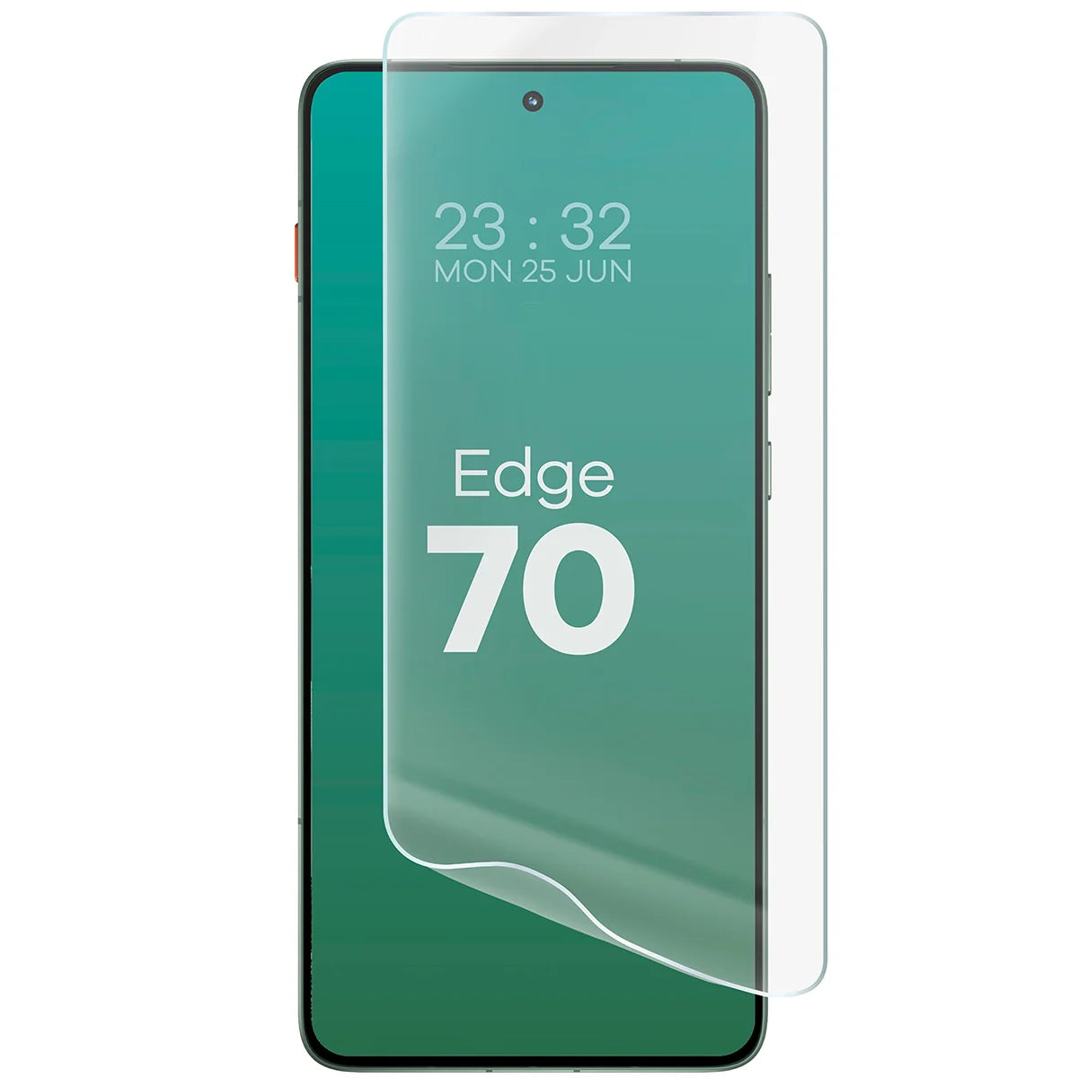 Hydrogel Folie für den Bildschirm für Motorola Edge 70, Bizon Film Hydrogel Front, 1 Stück