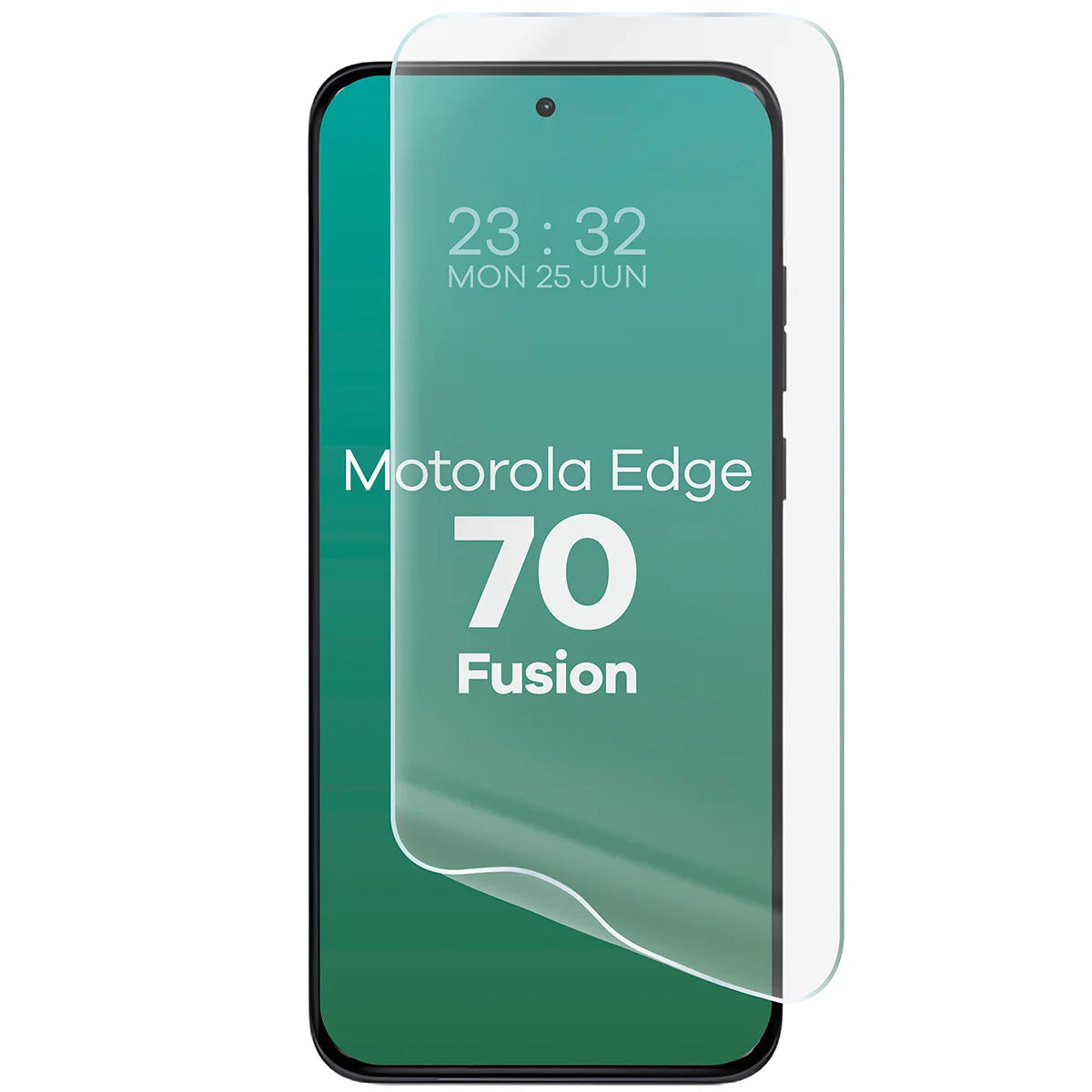 Hydrogel Folie für den Bildschirm für Motorola Edge 70 Fusion, Bizon Film Hydrogel Front, 1 Stück
