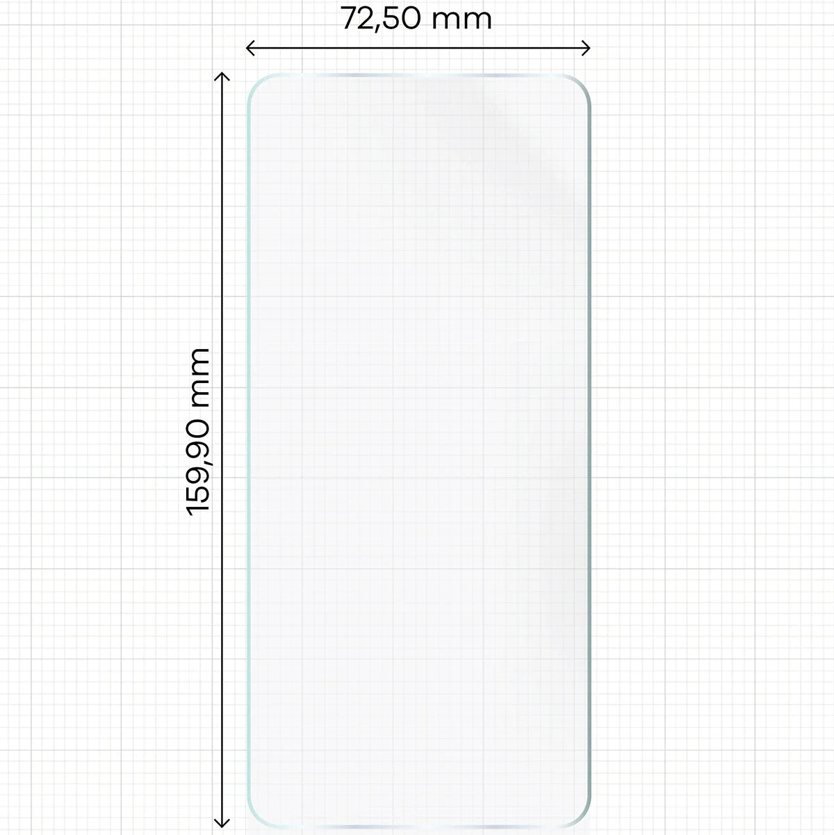Hydrogel Folie für den Bildschirm für Motorola Moto G35 5G, Bizon Glass Hydrogel Front, 1 Stück