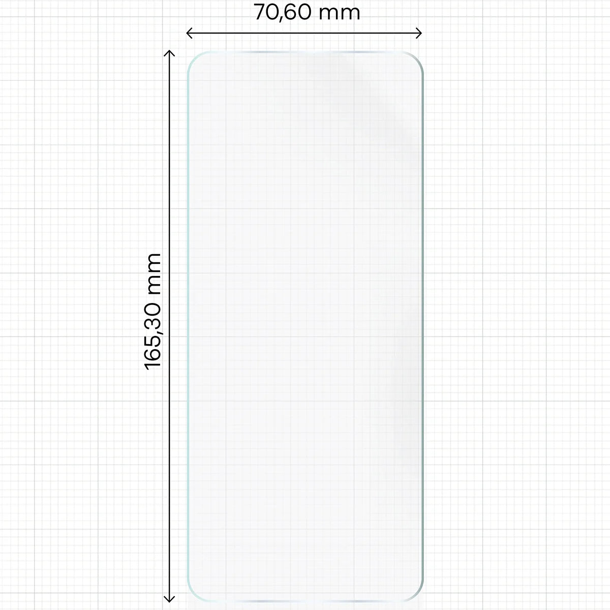 Hydrogel Folie für den Bildschirm für Motorola Moto G75 5G, Bizon Glass Hydrogel Front, 1 Stück