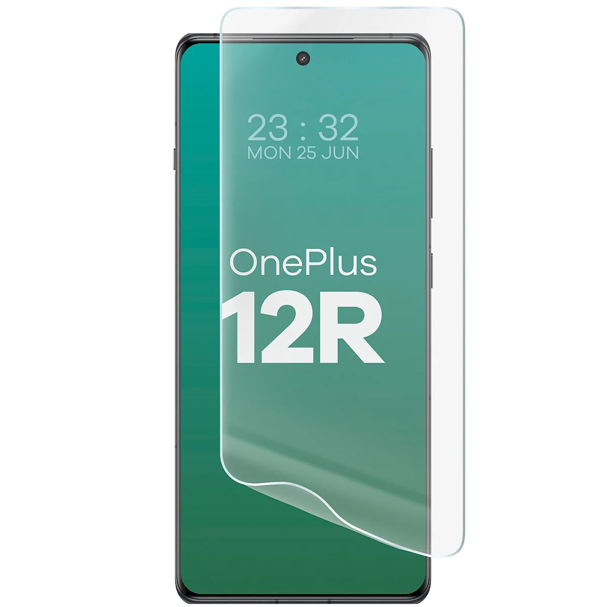 Hydrogel Folie für den Bildschirm für OnePlus 12R, Bizon Film Hydrogel Front, 1 Stück