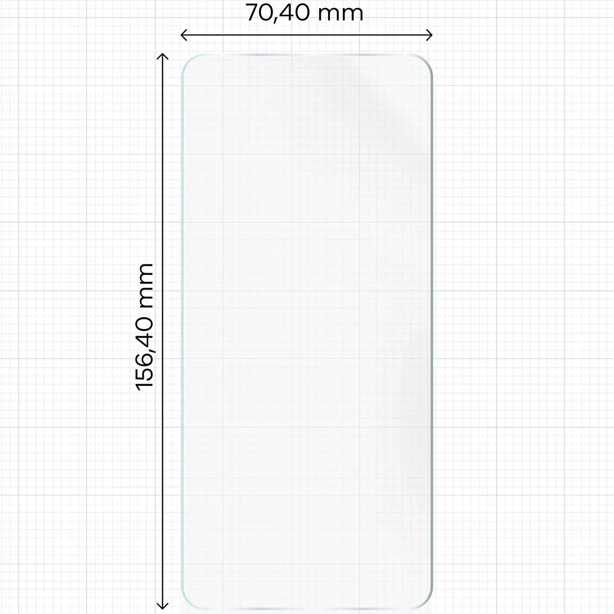 Hydrogel Folie für den Bildschirm für OnePlus Nord 3, Bizon Glass Hydrogel Front, 1 Stück