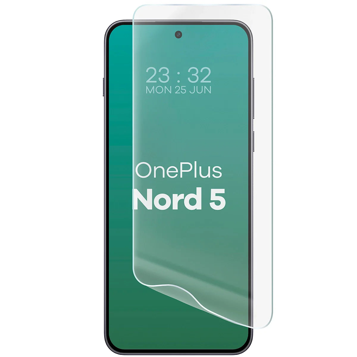 Hydrogel Folie für den Bildschirm für OnePlus Nord 5, Bizon Glass Hydrogel Front, 1 Stück