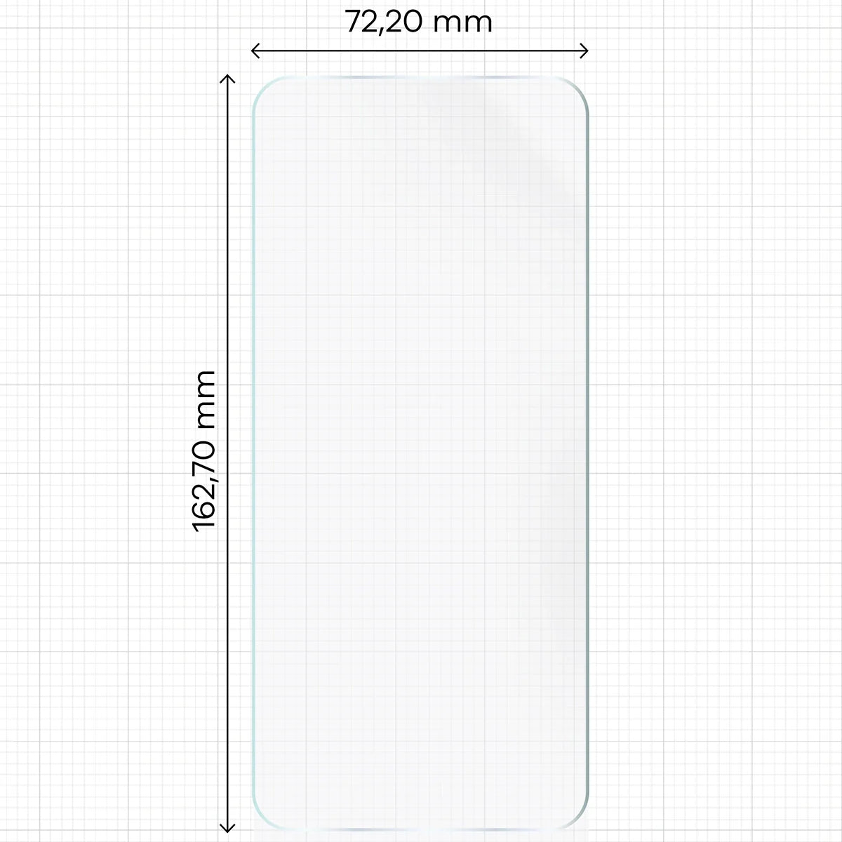 Hydrogel Folie für den Bildschirm für Oppo Find X8 Pro, Bizon Glass Hydrogel Front, 1 Stück