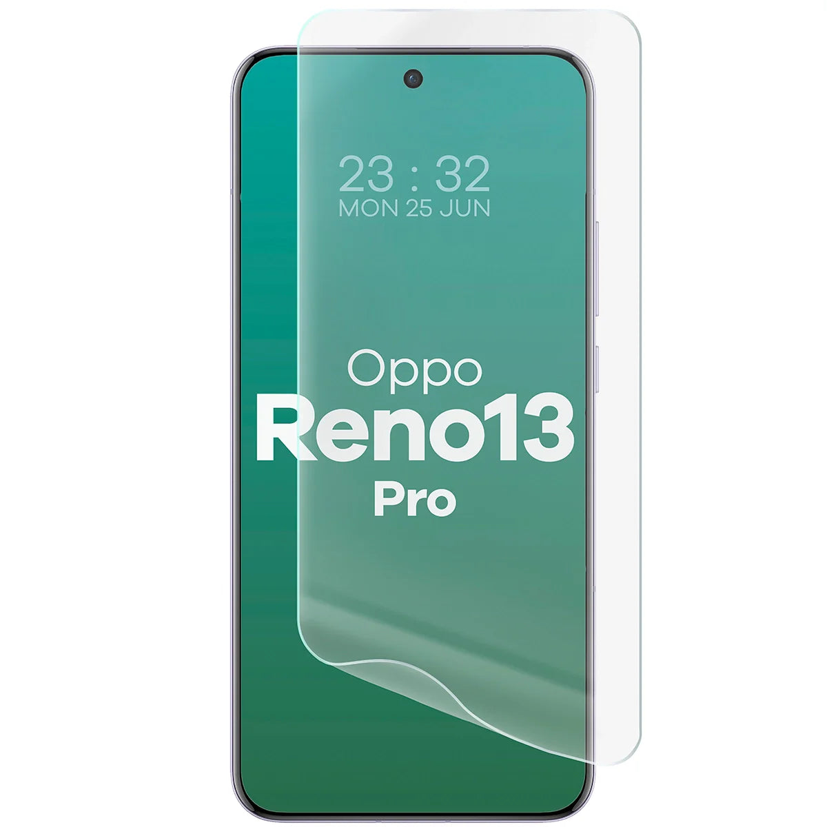 Hydrogel Folie für den Bildschirm für Oppo Reno13 Pro, Bizon Glass Hydrogel Front, 1 Stück