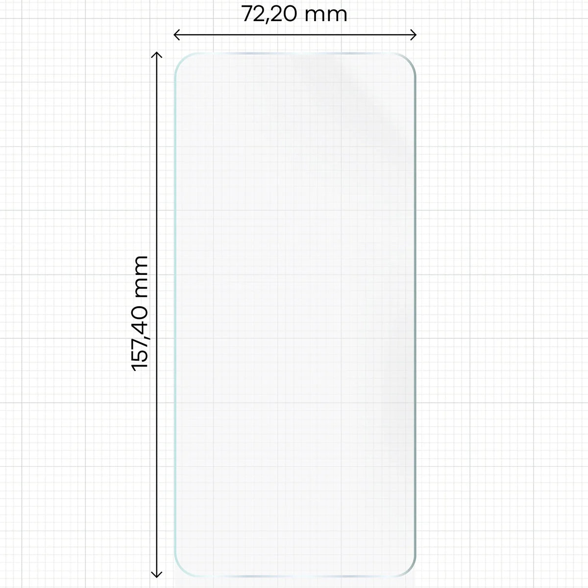 Hydrogel Folie für den Bildschirm für Realme 12 Pro / 12 Pro Plus, Bizon Glass Hydrogel Front, 1 Stück