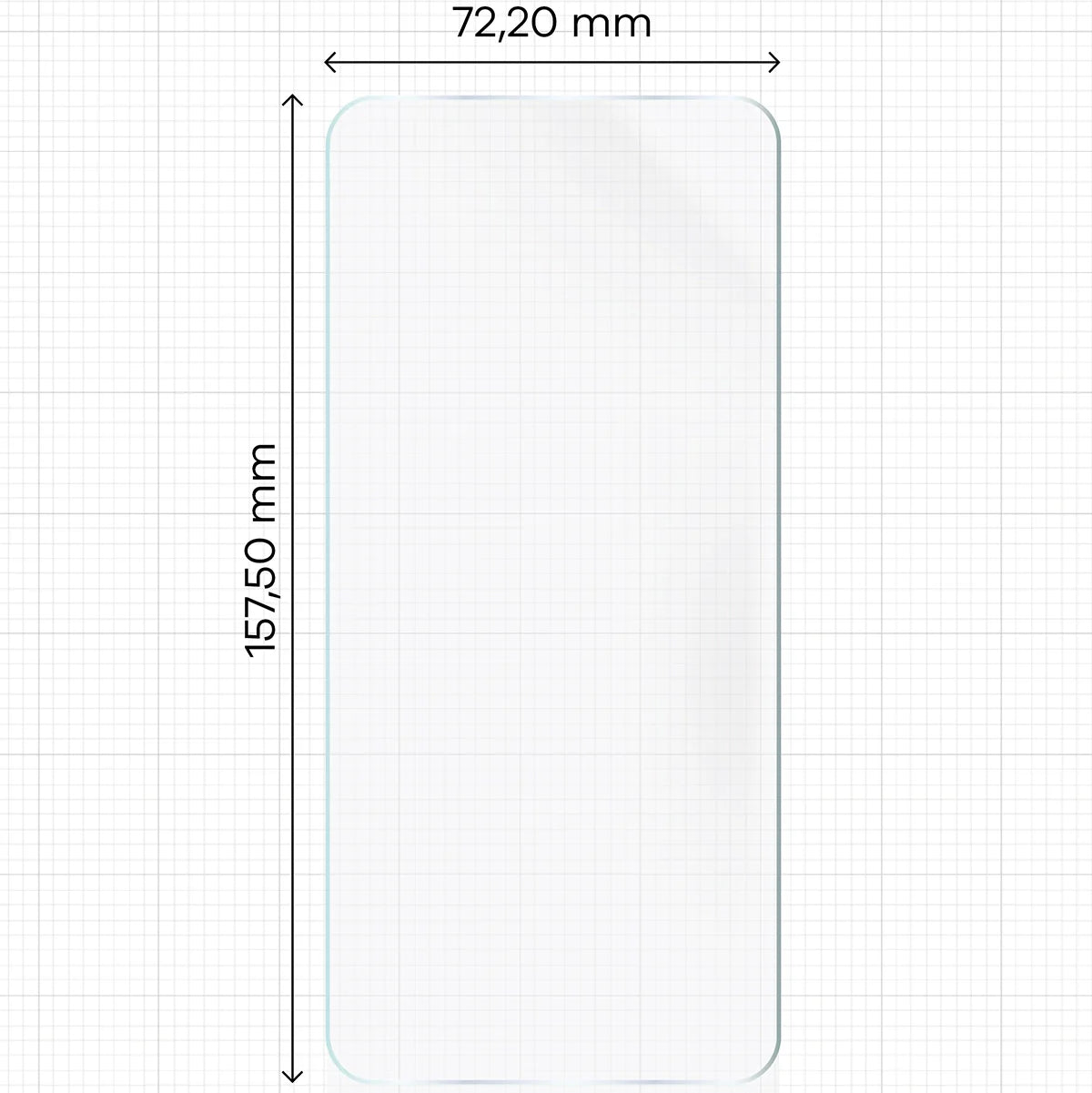 Hydrogel Folie für den Bildschirm für Realme 14 5G / 14T 5G, Bizon Glass Hydrogel Front, 1 Stück