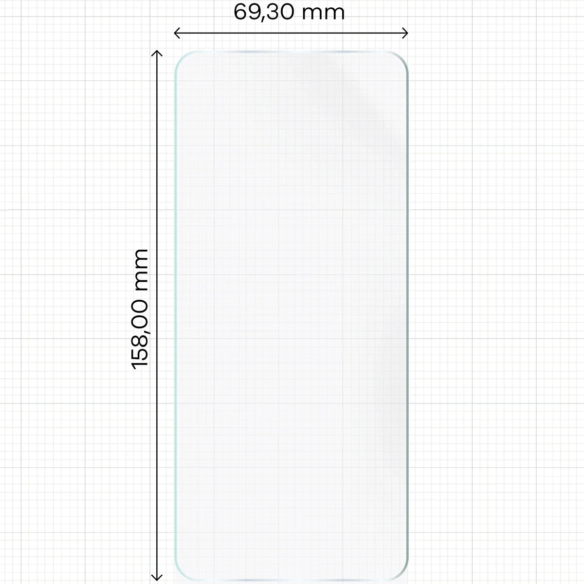 Hydrogel Folie für den Bildschirm für Realme 14x 5G / C55 / C75 / OnePlus Nord CE 3 Lite / Oppo A60 4G, Bizon Glass Hydrogel Front, 1 Stück