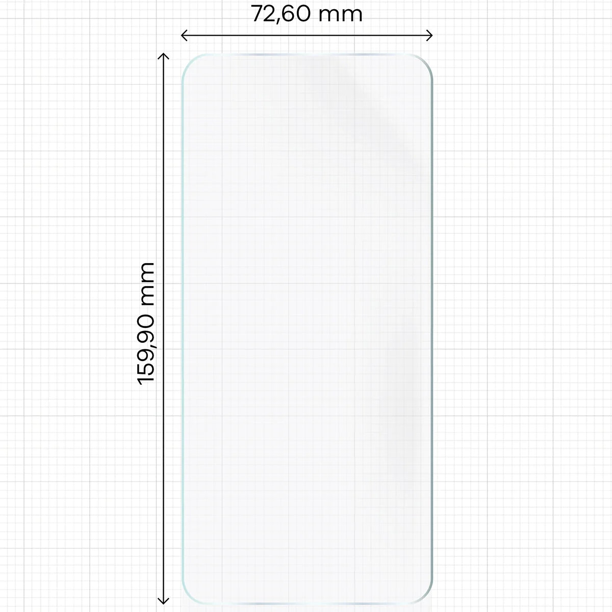 Hydrogel Folie für den Bildschirm für Realme C71 4G, Bizon Glass Hydrogel Front, 1 Stück