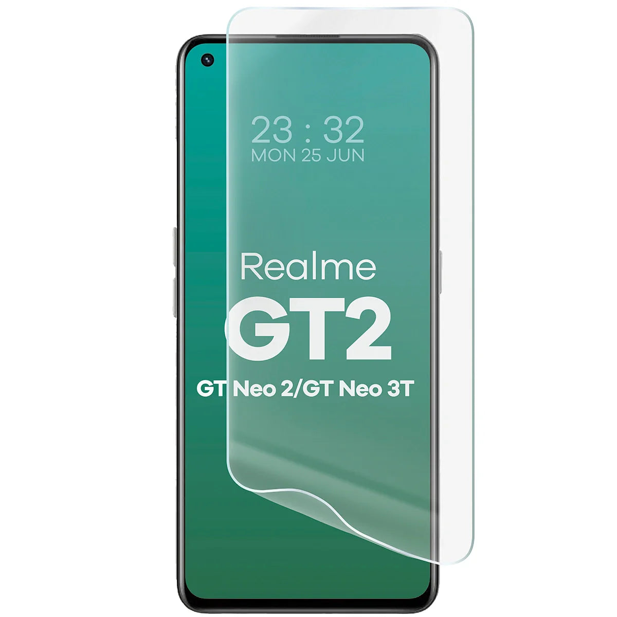 Hydrogel Folie für den Bildschirm für Realme GT2 / GT Neo 2 / GT Neo 3T, Bizon Glass Hydrogel Front, 1 Stück