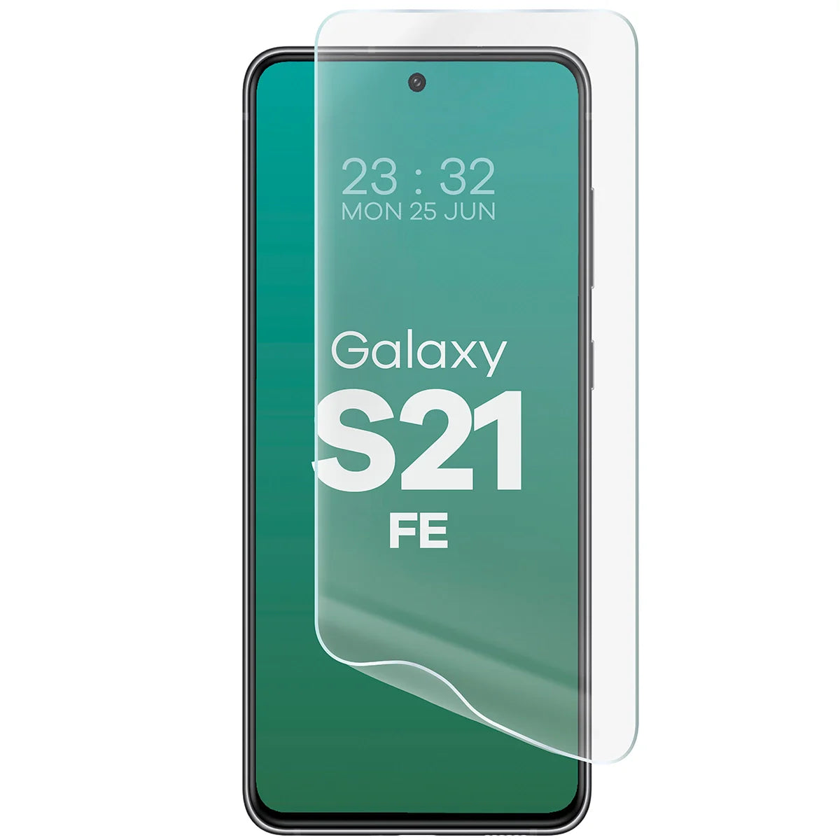 Hydrogel Folie für den Bildschirm für Galaxy S21 FE, Bizon Film Hydrogel Front, 1 Stück