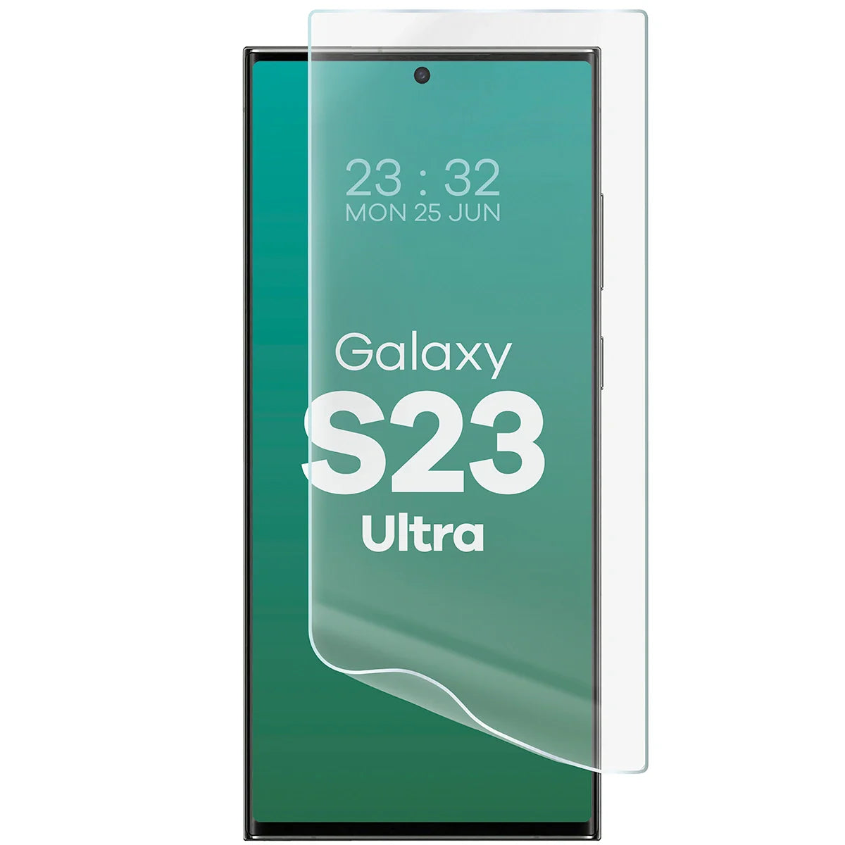 Hydrogel Folie für den Bildschirm für Galaxy S23 Ultra, Bizon Film Hydrogel Front, 1 Stück