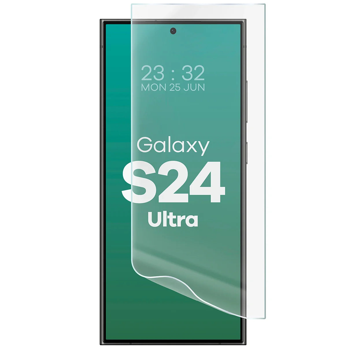 Hydrogel Folie für den Bildschirm für Galaxy S24 Ultra, Bizon Film Hydrogel Front, 1 Stück