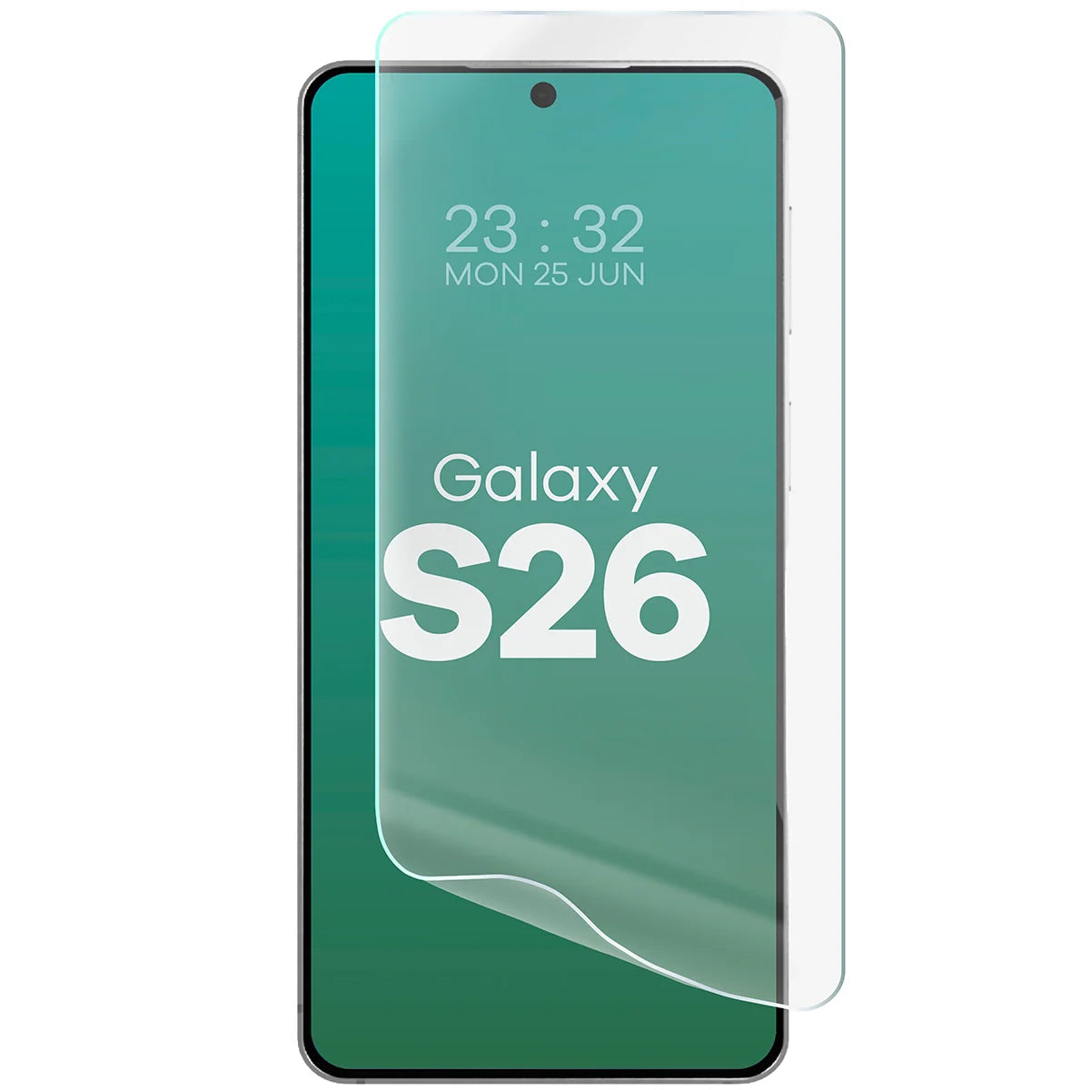Hydrogel Folie für den Bildschirm für Galaxy S26, Bizon Film Hydrogel Front, 1 Stück
