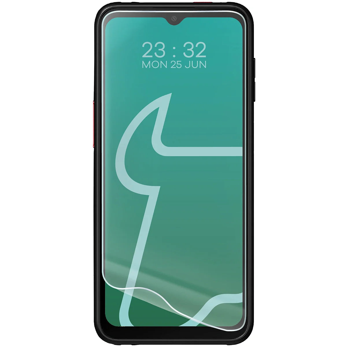 Hydrogel Folie für den Bildschirm für Galaxy XCover 6 Pro, Bizon Glass Hydrogel Front, 1 Stück